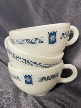 PYREX Vintage Milk Glass - Bradford House teacups
